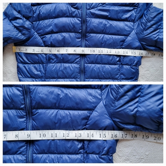 Aritzia TnAction Botanie Puffer Goose Down Packable Lightweight Hooded Jacket - Picture 10 of 13